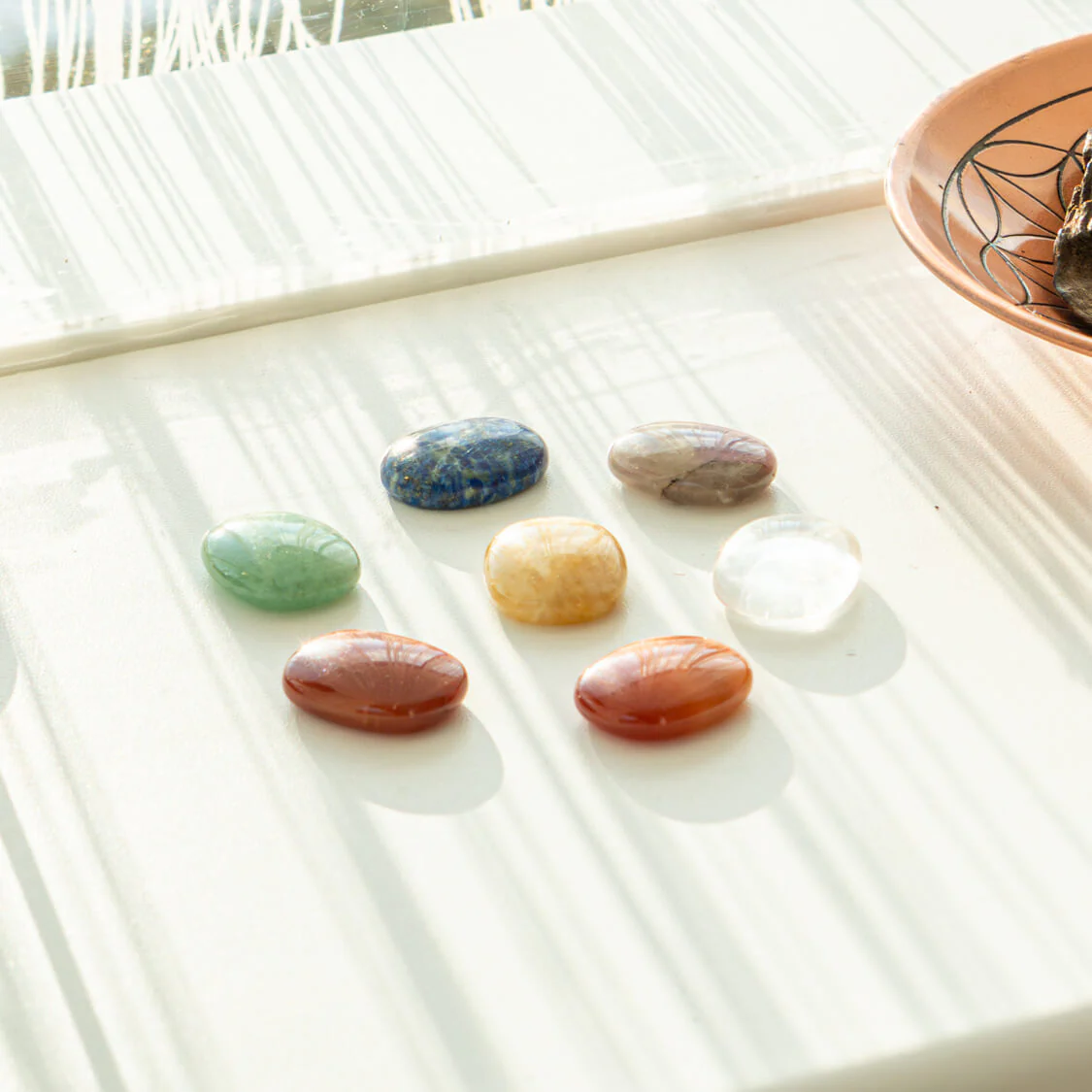 7 Chakra Mini Sorgensteine - Image 2