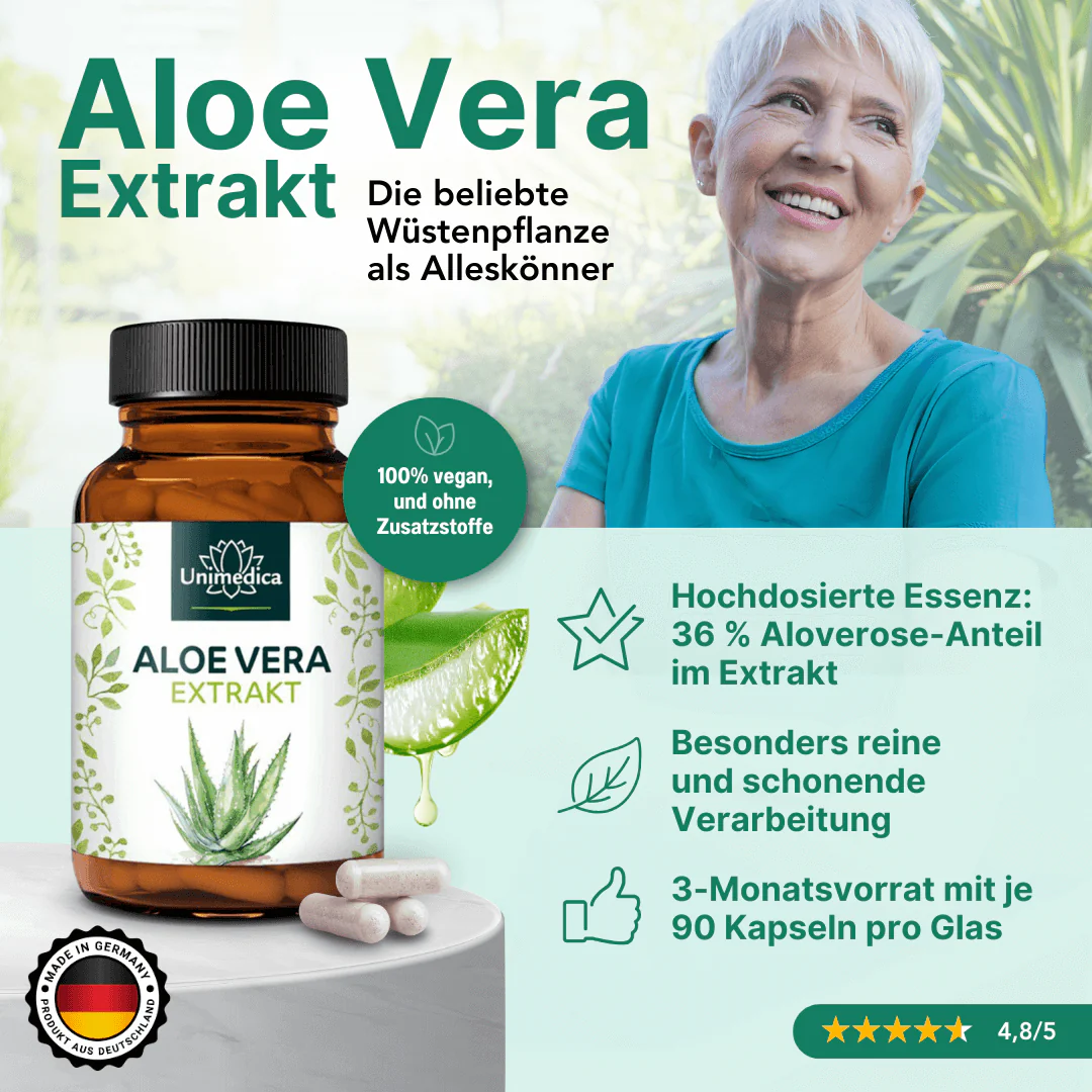 Aloe Vera Extrakt Kapseln - Image 2