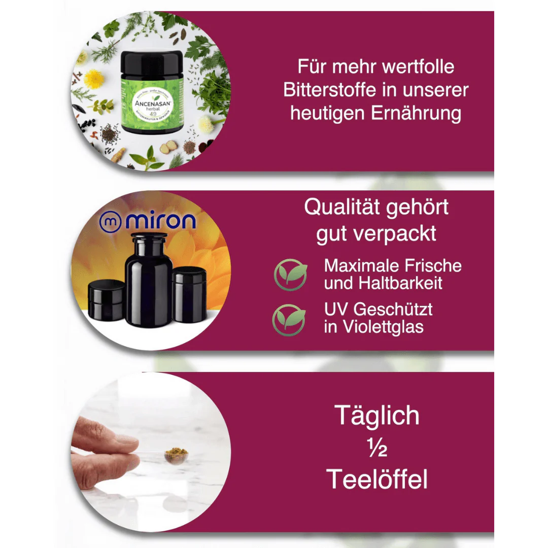 ANCENASAN® herbal 49 Bitterkräuter und Gewürze (20g) - Image 6