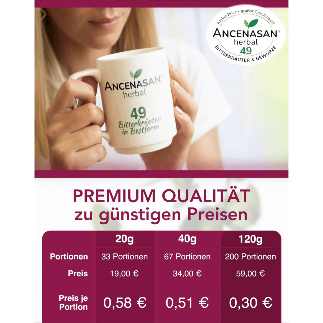 ANCENASAN® herbal 49 Bitterkräuter und Gewürze (20g) - Image 8