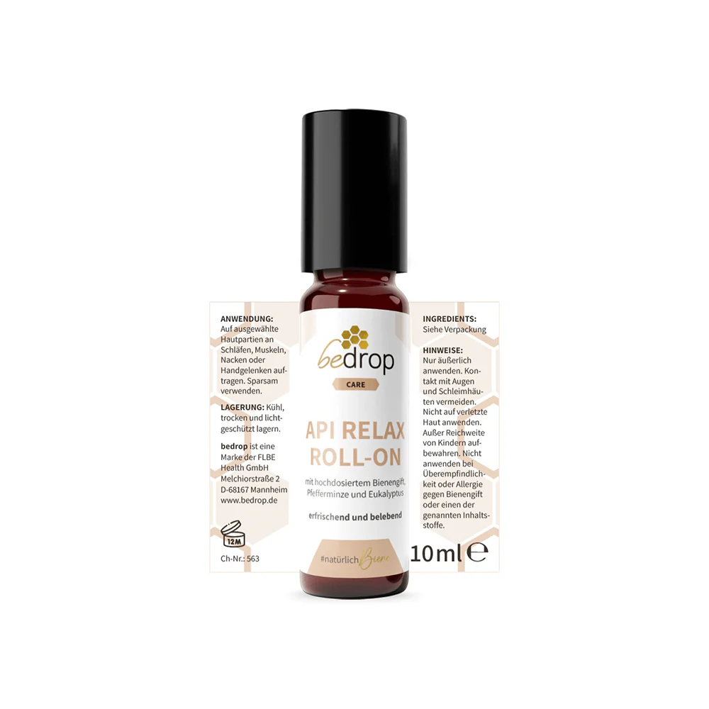 Api Relax Roll-On mit hochdosiertem Bienengift, Pfefferminze und Eukalyptus - Image 12