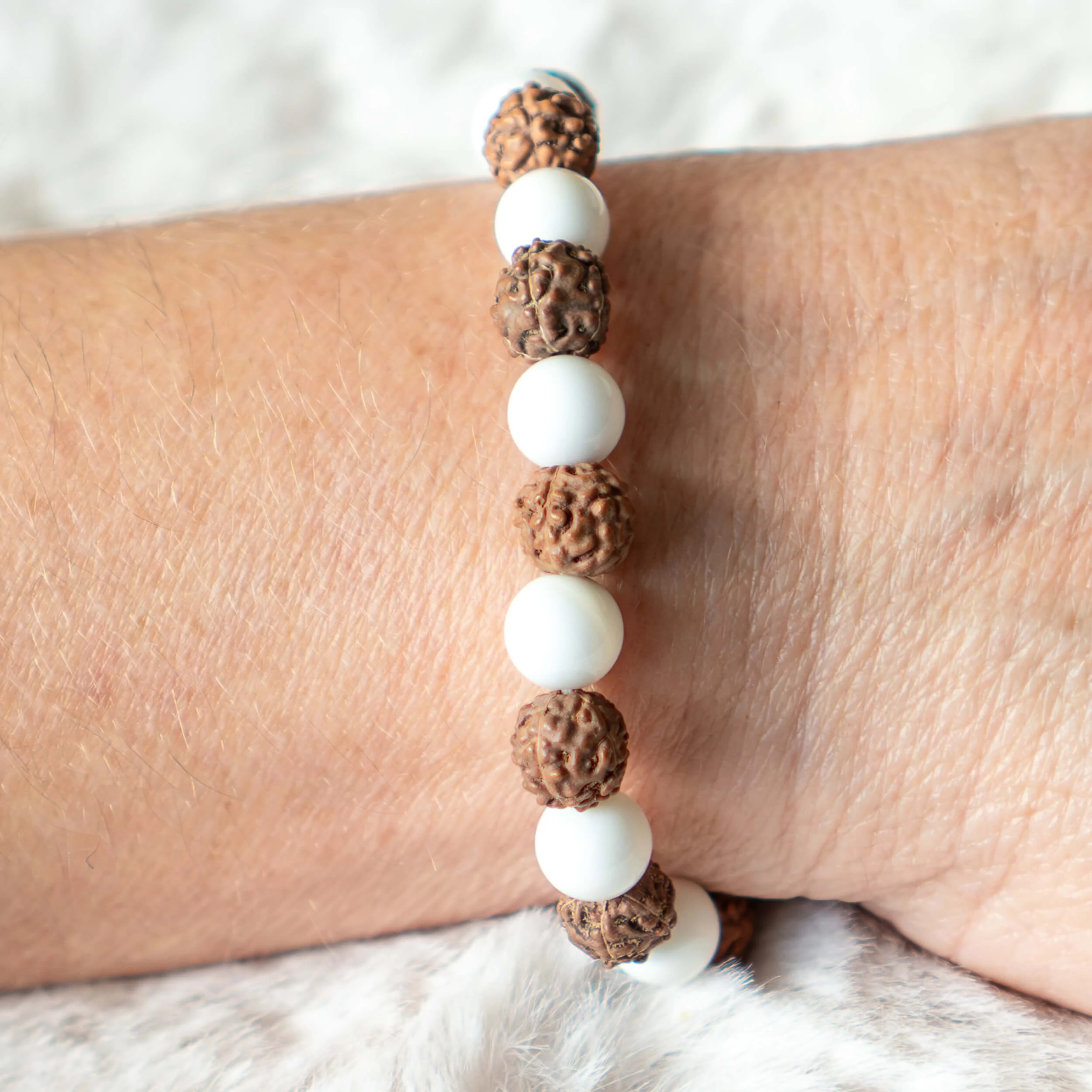 Armband Rudraksha/Muschel - Image 2