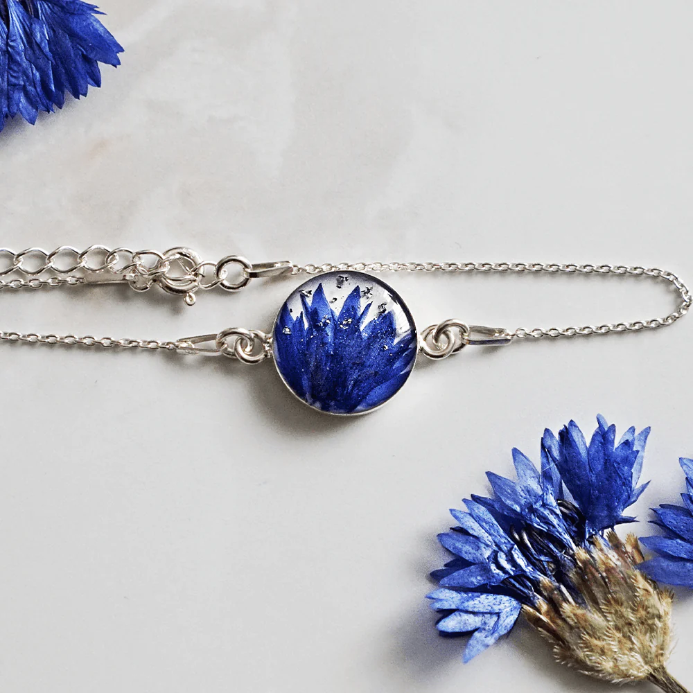 Armkette mit Kornblume - Image 5