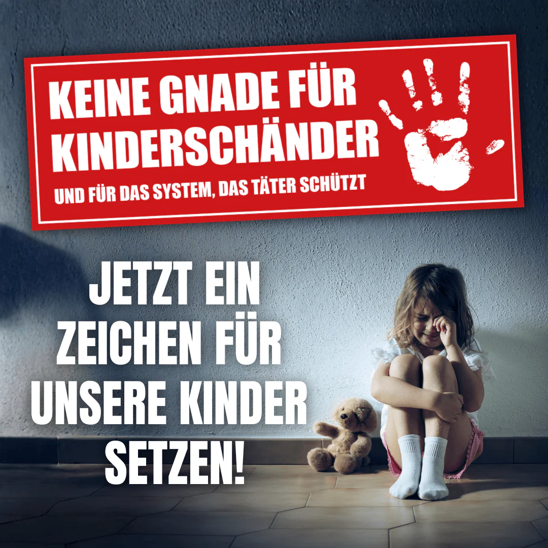 Aufkleber „Keine Gnade für Kinderschänder“ - Image 2