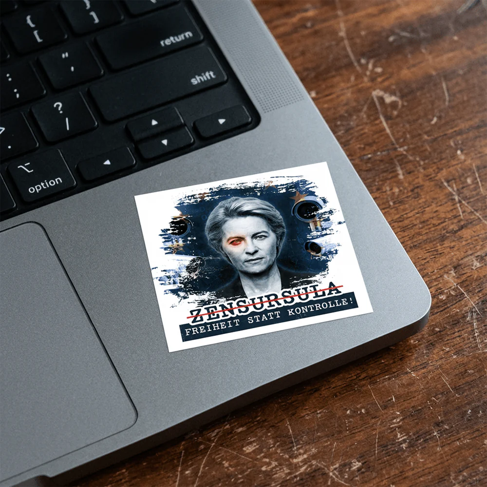 Aufkleber „Zensursula“ - Image 2