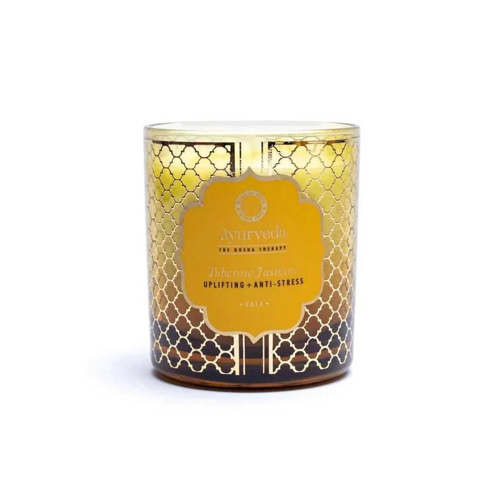 Ayurveda Vata Tuberose Jasmin Duftkerze - Image 5