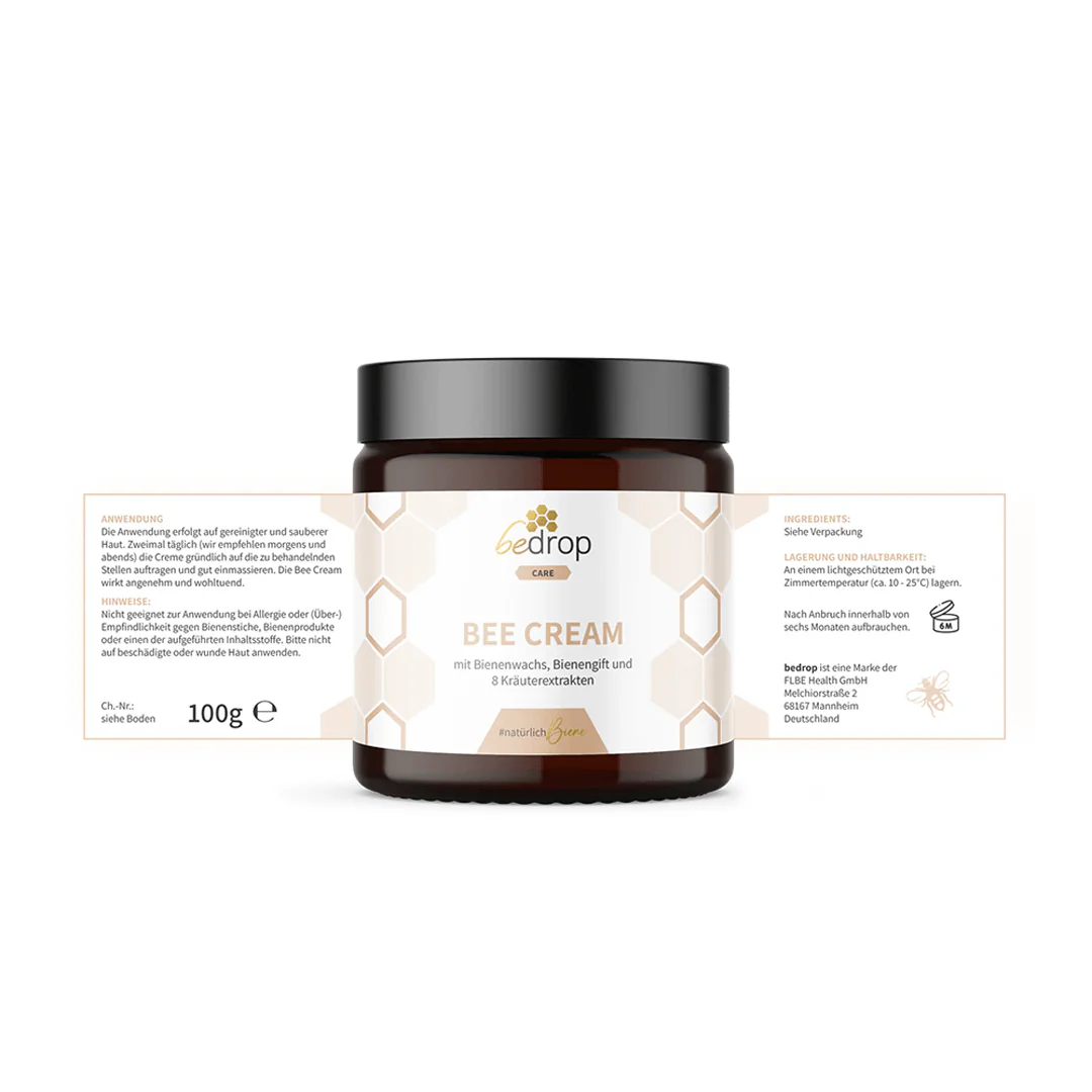 Bee Cream Bienengiftsalbe und 8 Kräuterextrakten - Image 4
