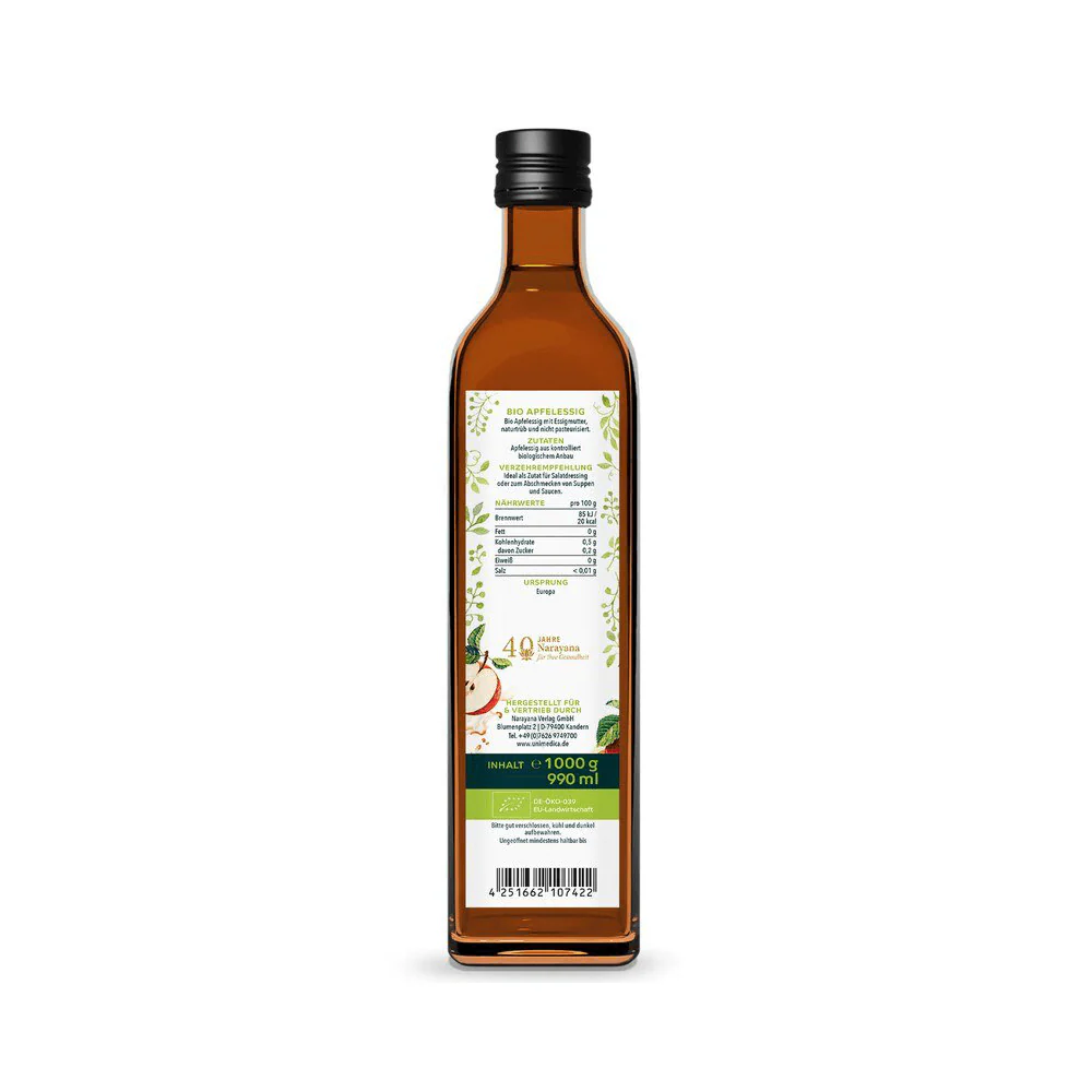 Bio Apfelessig mit Essigmutter - Image 3