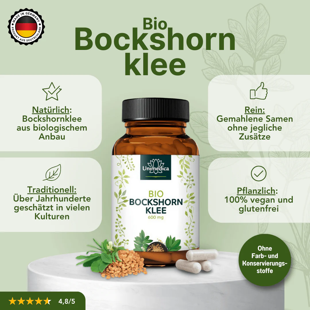 Bio Bockshornklee Kapseln - Image 5