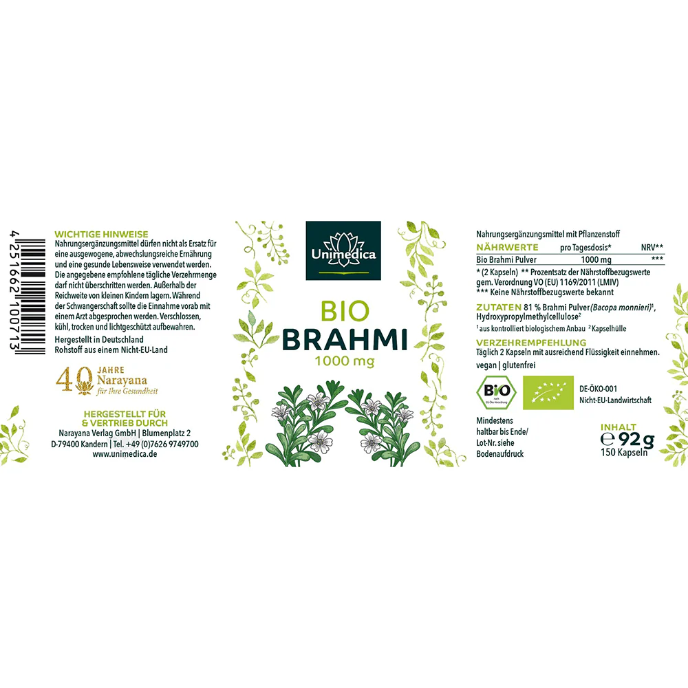 Bio Brahmi Kapseln - Image 3