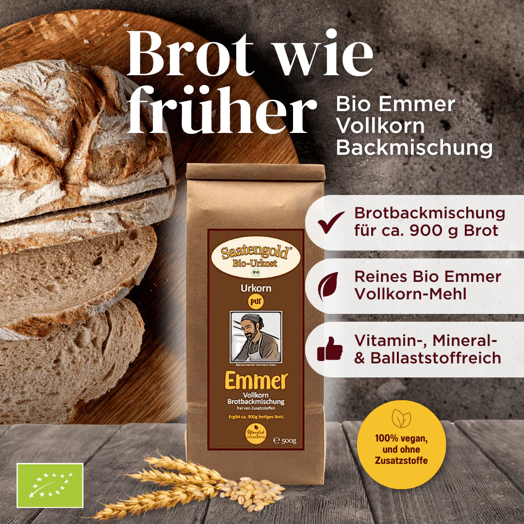 Bio Brotbackmischung Emmer Vollkorn - Image 4