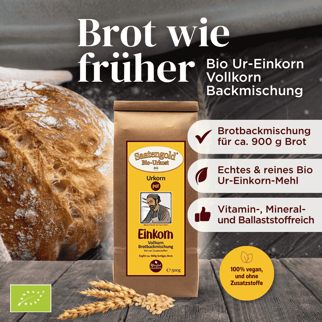 Bio Brotbackmischung Ur-Einkorn Vollkorn - Image 4