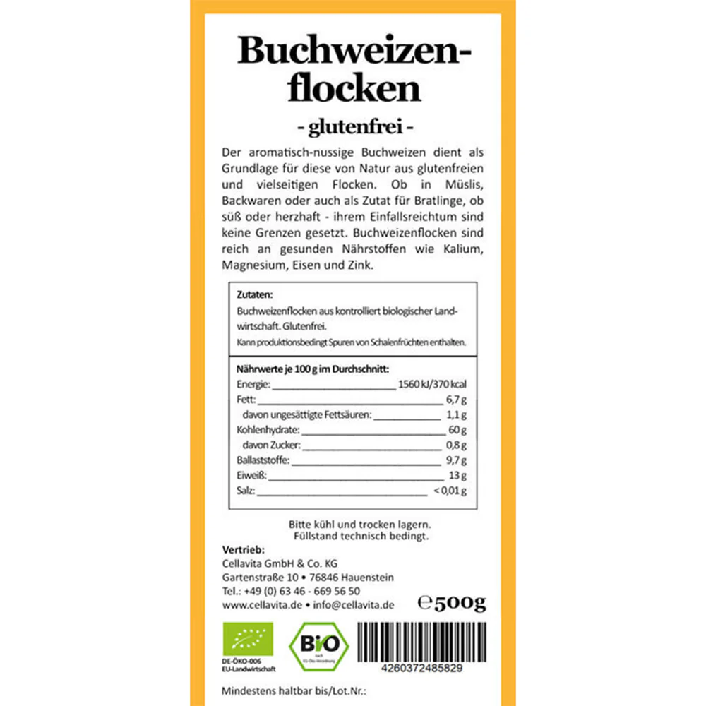 Bio Buchweizenflocken - Image 3