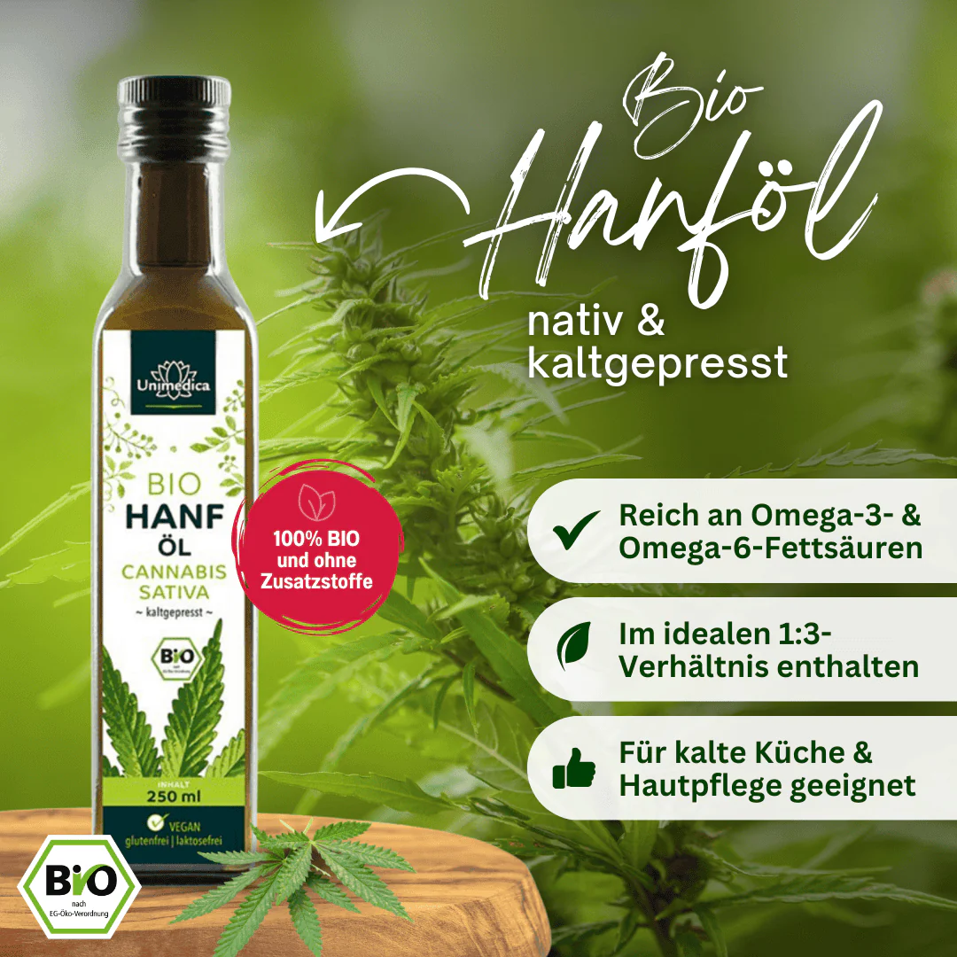 Bio Hanföl nativ und kaltgepresst - Image 4