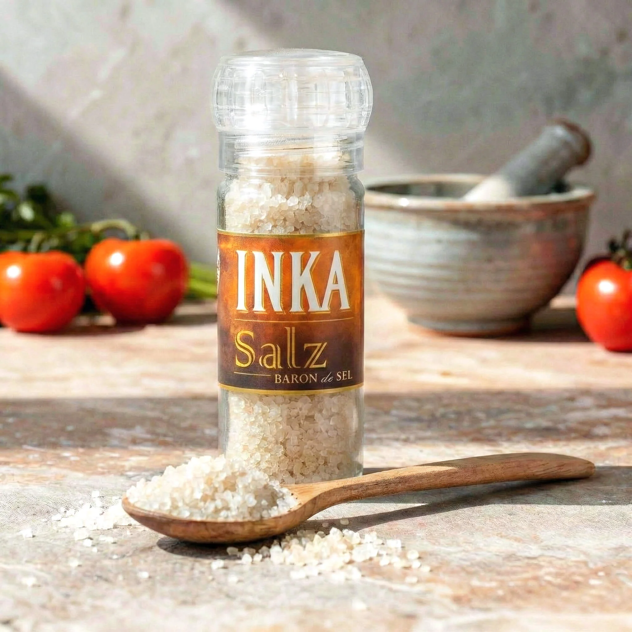 Bio Inka Quellsalz Keramikmühle (100g) - Image 2