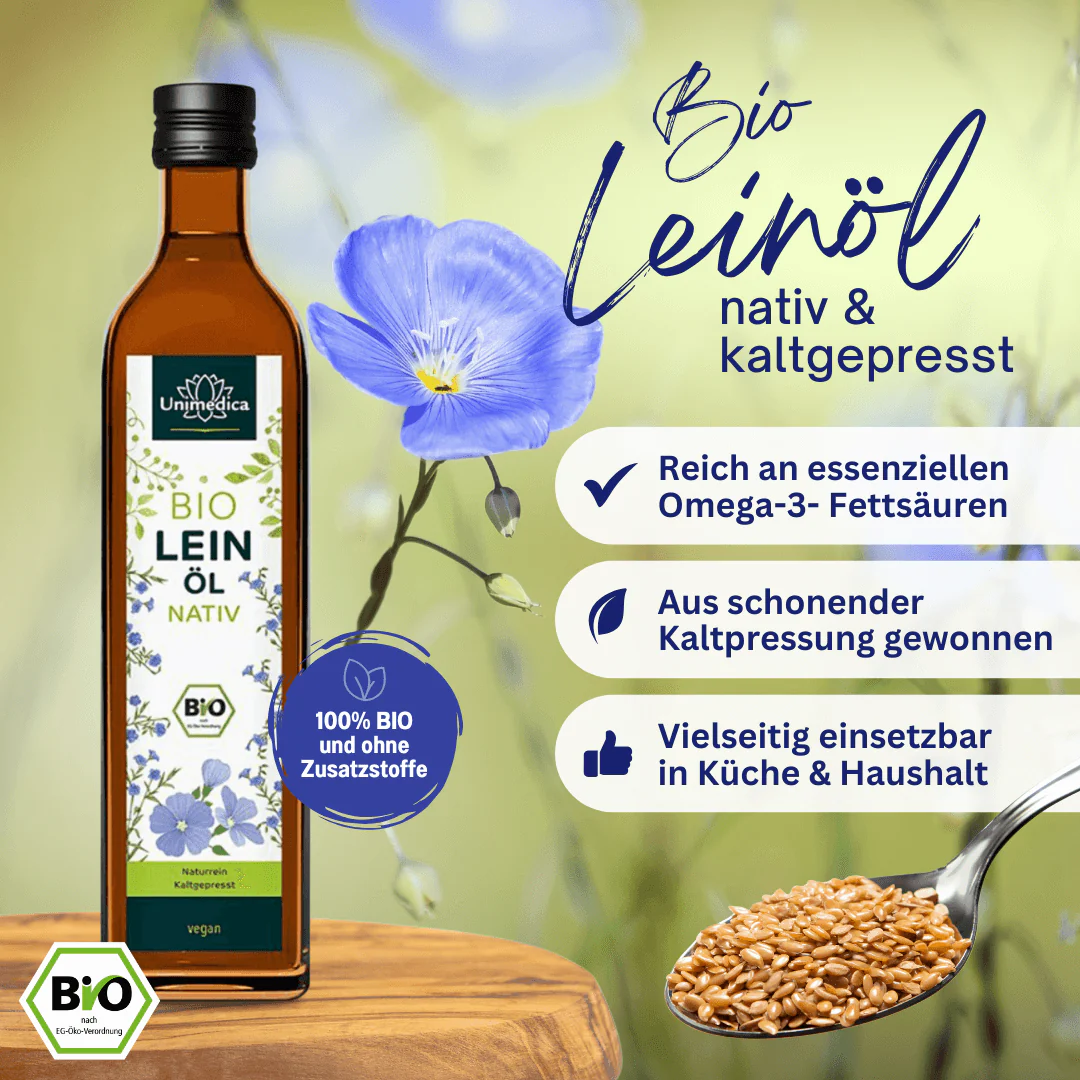 Bio Leinöl nativ und kaltgepresst - Image 4
