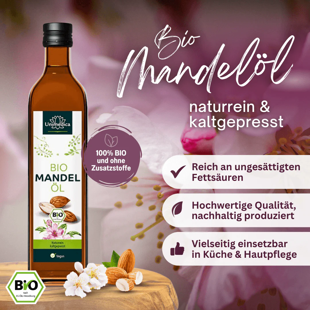 Bio Mandelöl naturrein und kaltgepresst - Image 5