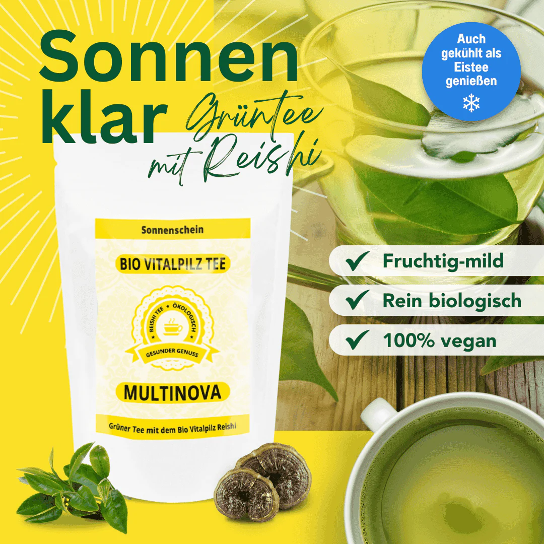 Bio Reishi Grüner Tee „Sonnenschein“ - Image 3