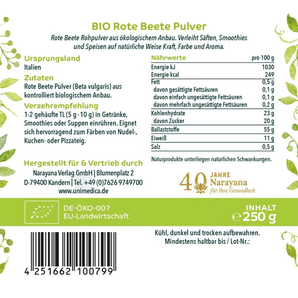 Bio Rote Beete Pulver - Image 4
