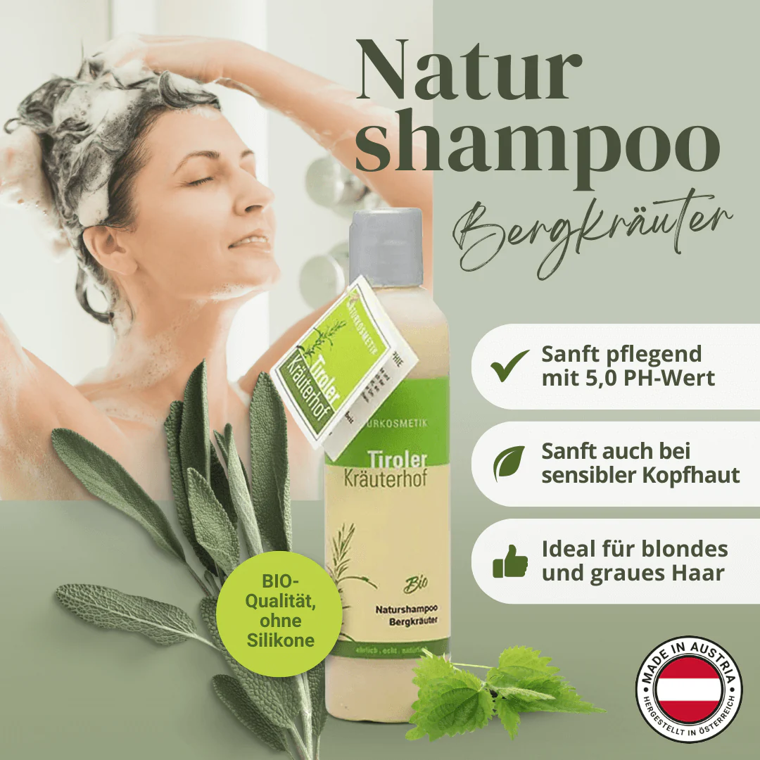 Bio Shampoo mit Bergkräutern - Image 3