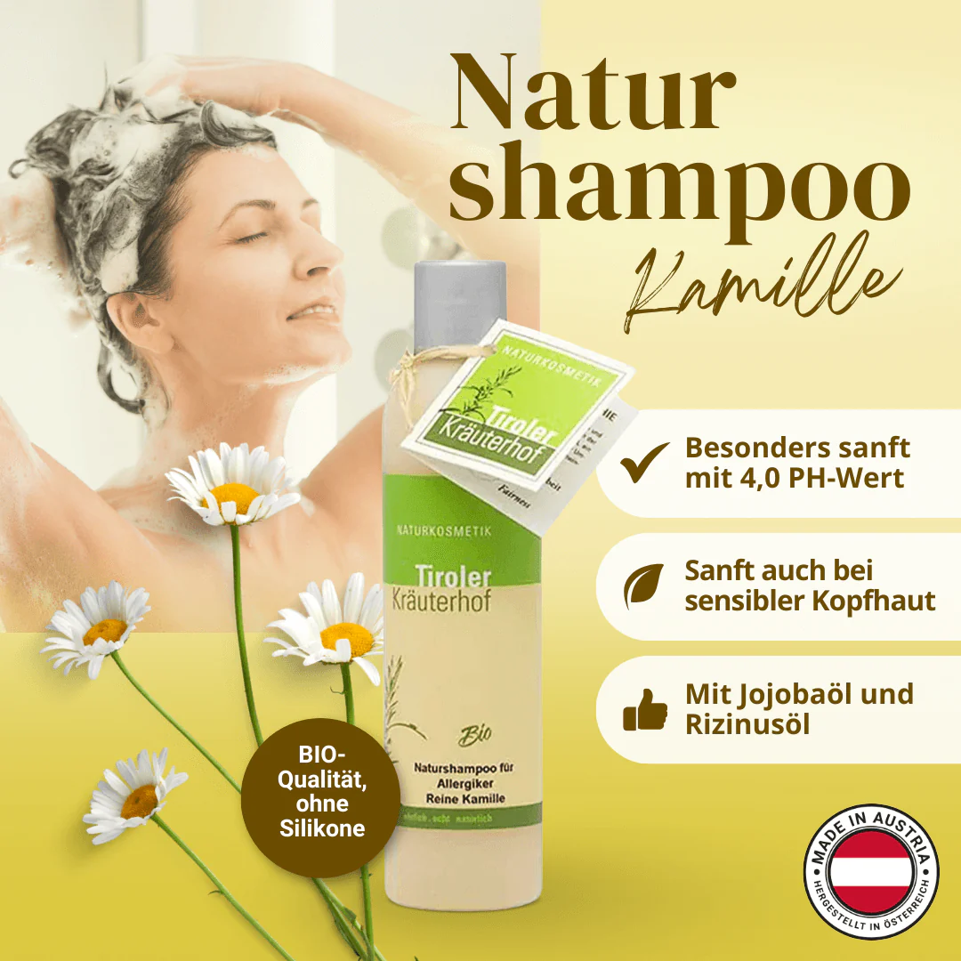 Bio Shampoo mit reiner Kamille - Image 3