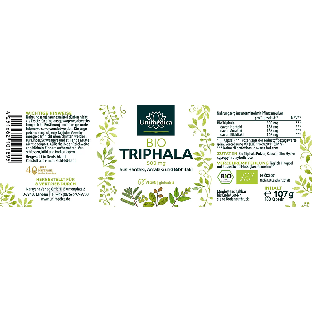 Bio Triphala Kapseln - Image 3