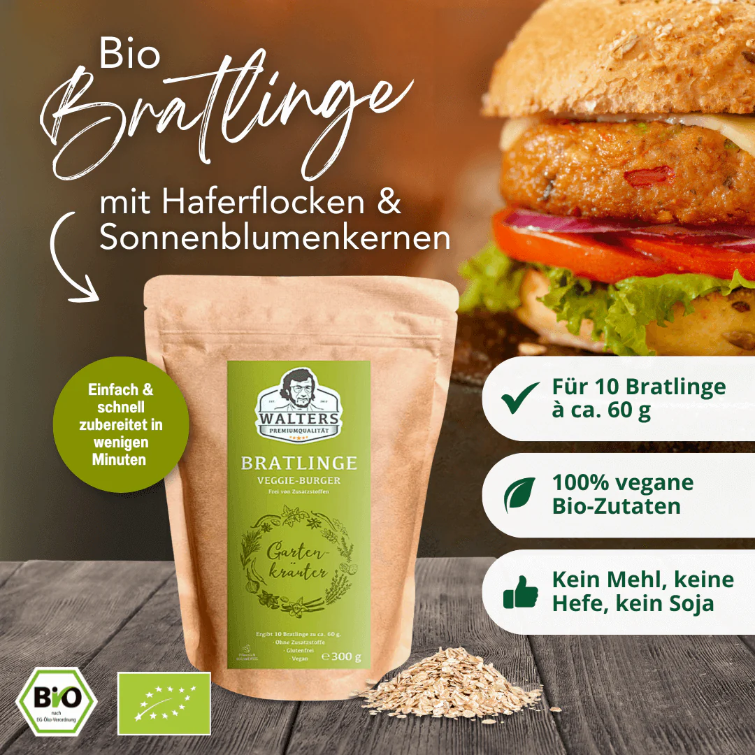 Bratlinge Veggieburger „Gartenkräuter“ - Image 4