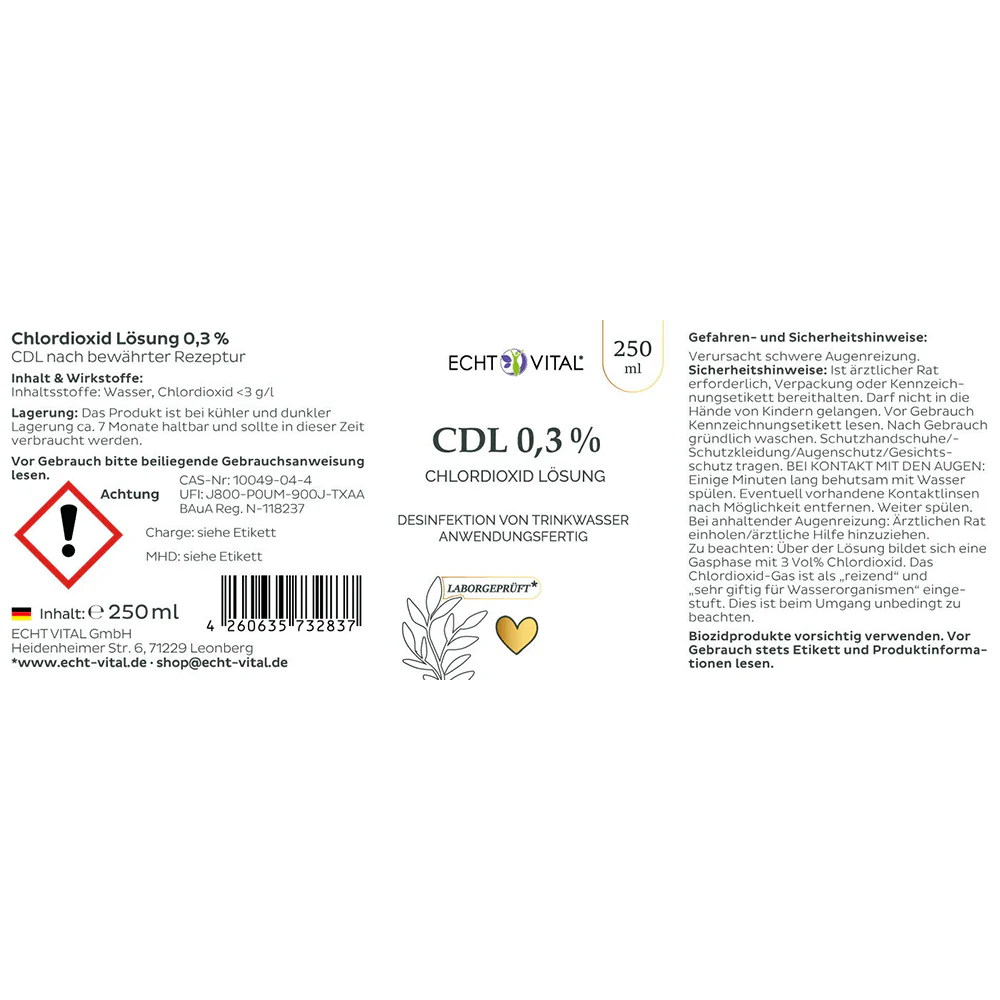 CDL/CDS Chlordioxid Fertiglösung 0,3% - Image 5