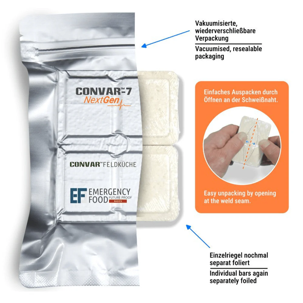CONVAR-7 NextGen Energy Bar – Solid Coffee - Image 3