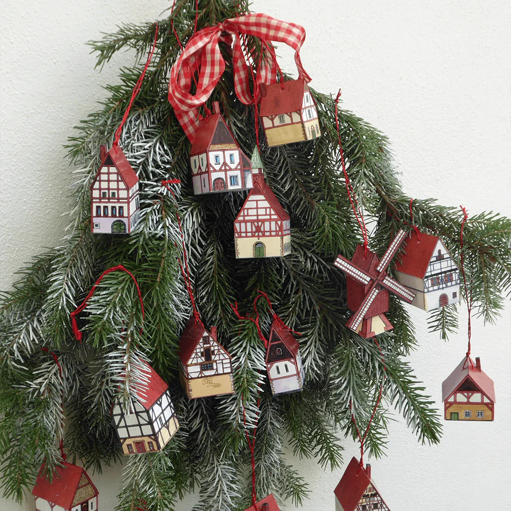 Das friedliche Dorf – Papiermodell - Image 7