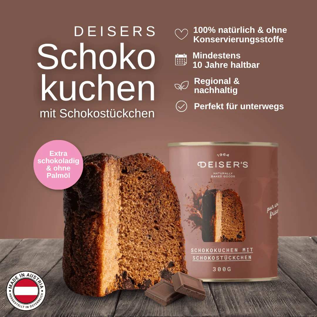 Deiser Schokokuchen mit Schokostückchen - Image 8