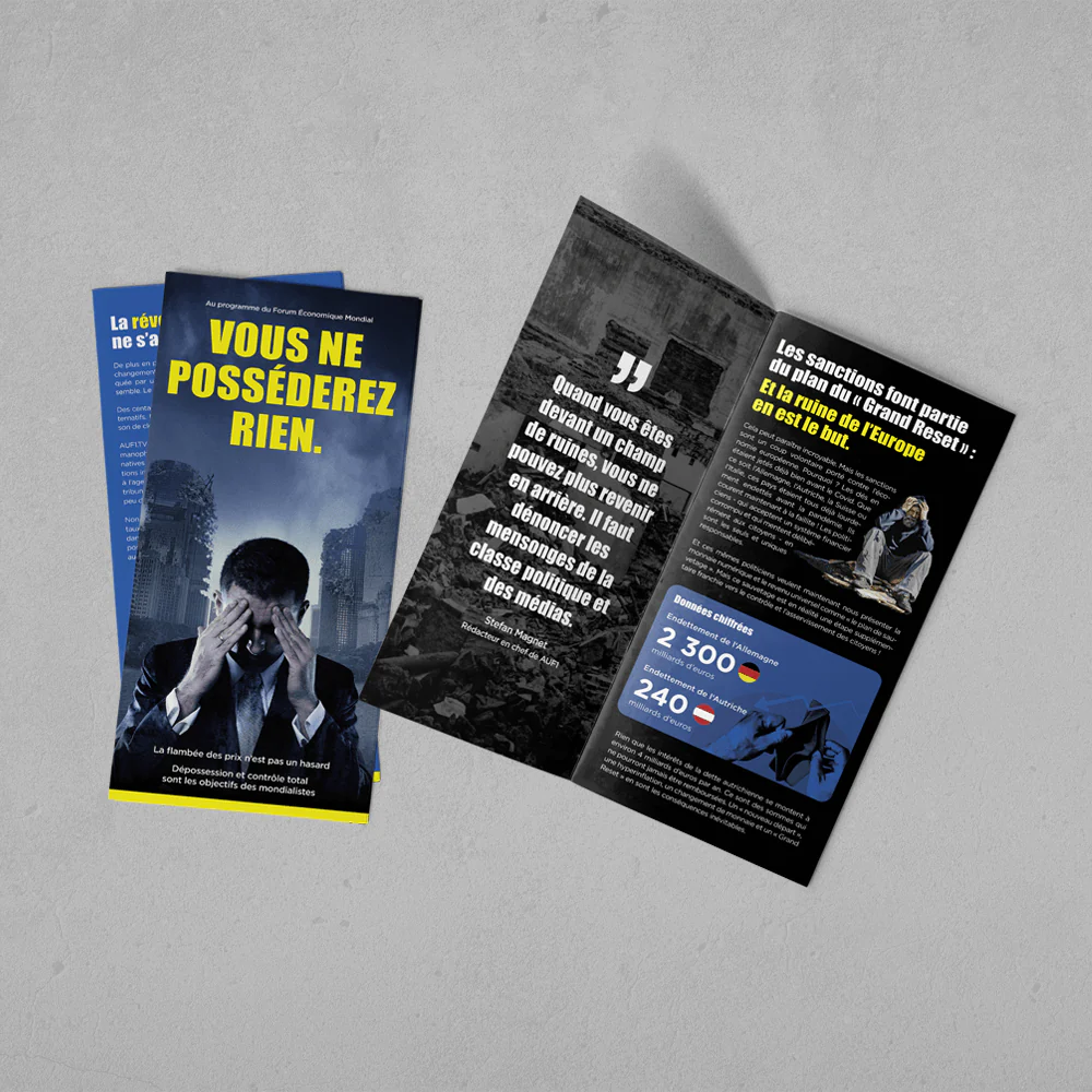 Dépliant sur la Grande Réinitialisation (Great Reset) - Image 3