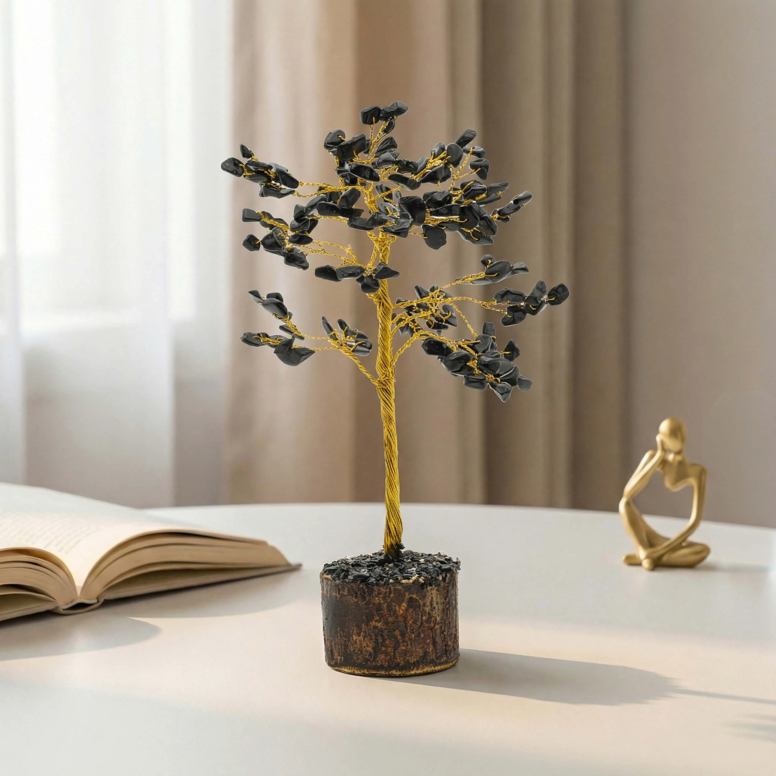 Edelsteinbaum schwarzer Achat - Image 2