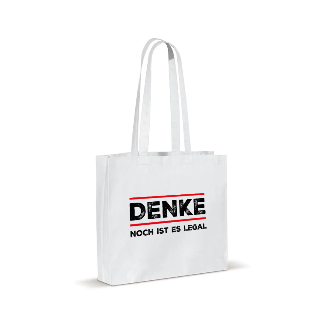Einkaufstasche „Denke – Noch ist es legal“ - Image 3