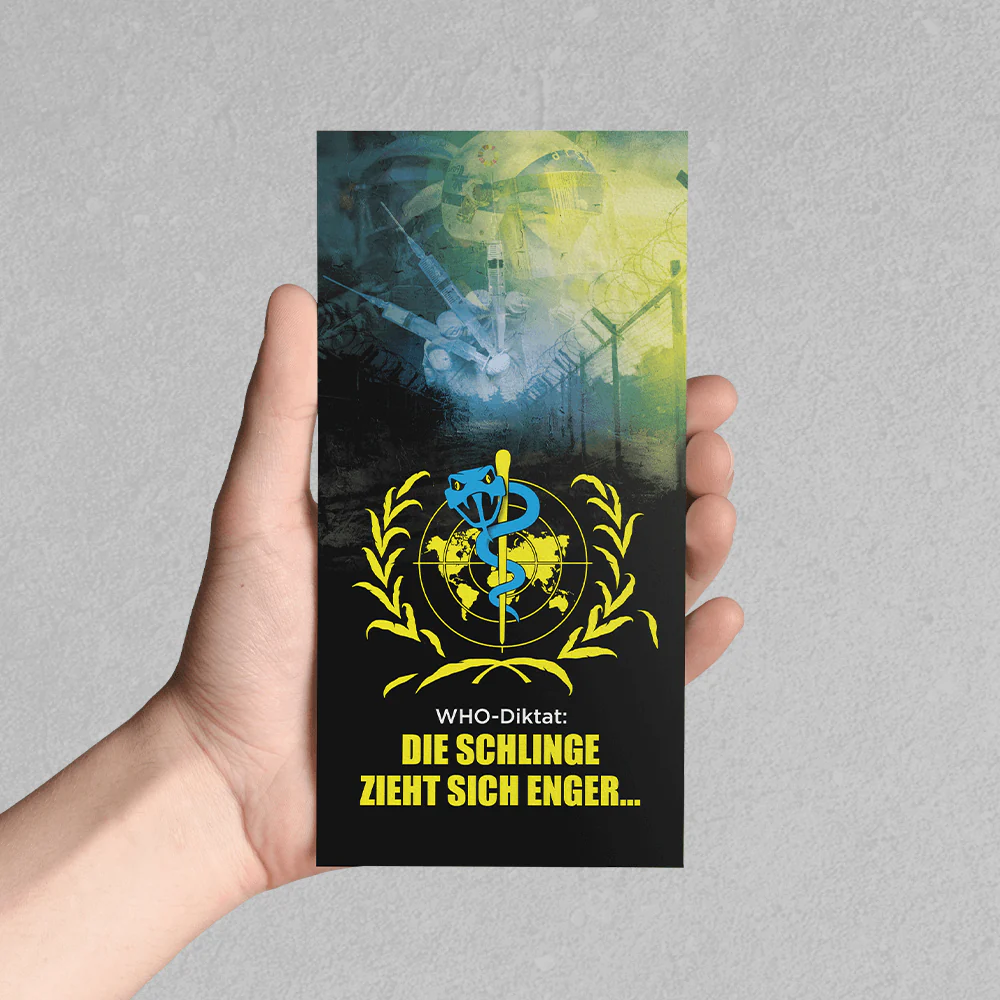 Faltblatt „WHO-Diktat: Die Schlinge zieht sich enger…“ - Image 3