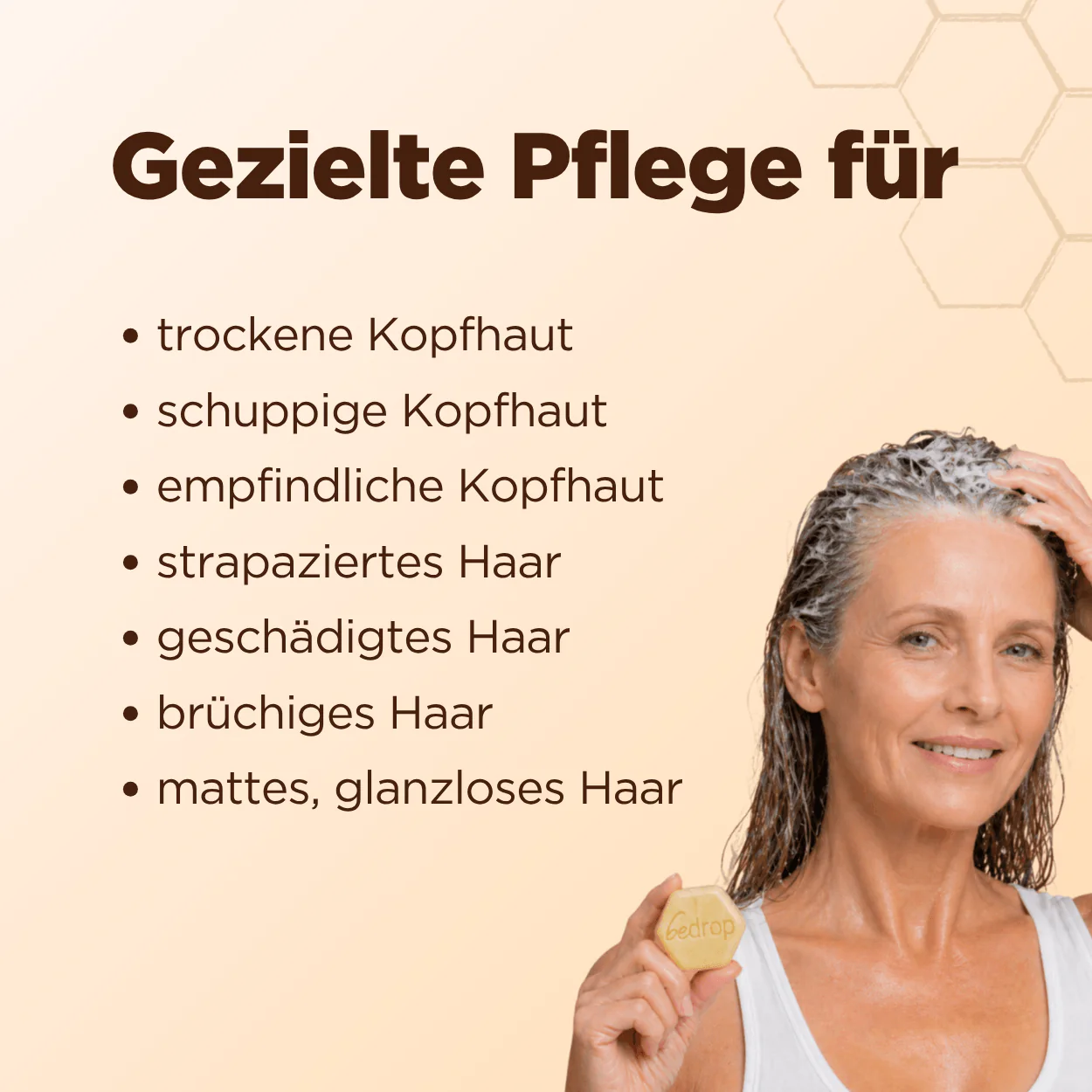 Gelée Royale festes Shampoo mit Manuka Honig und Propolis (65g) - Image 5