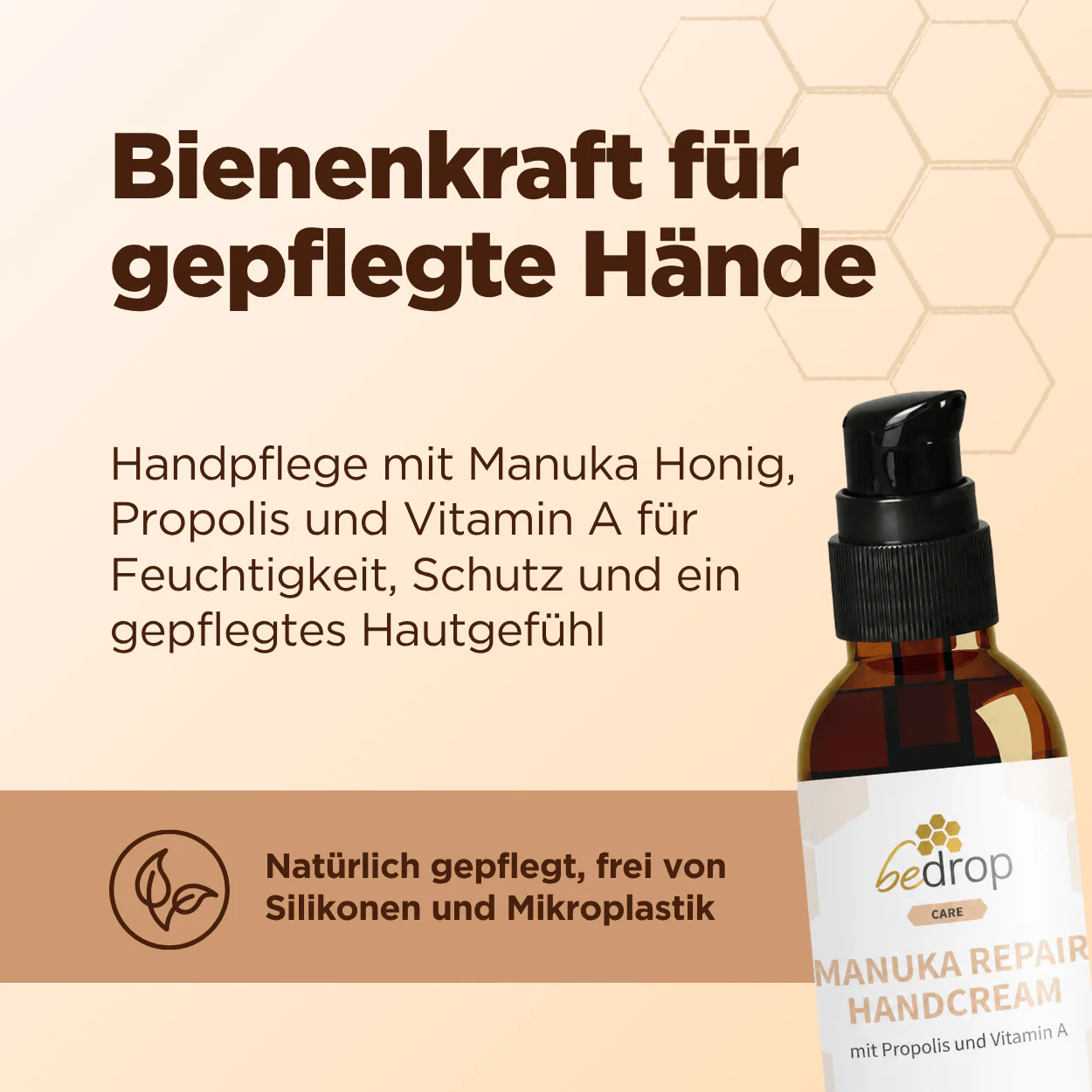 Handcreme mit Manuka Honig, Propolis und Vitamin A - Image 3