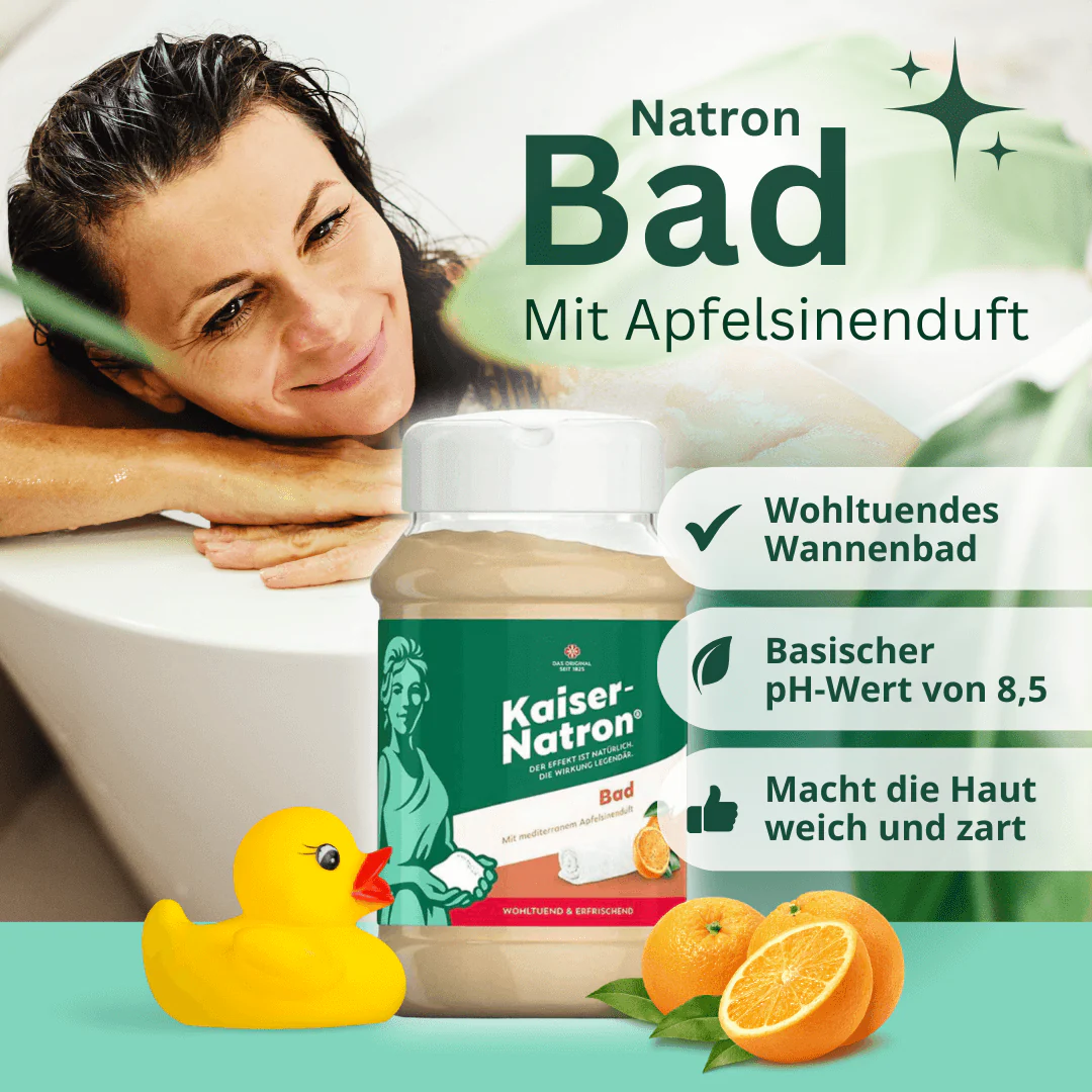 Kaiser Natron Bad mit Apfelsinenduft - Image 3