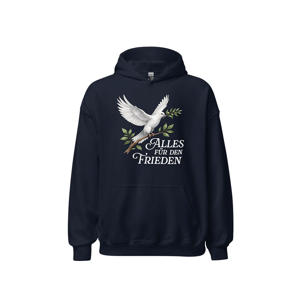 Kapuzenpullover „Alles für den Frieden“ - Image 2