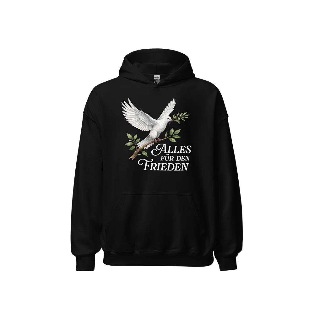 Kapuzenpullover „Alles für den Frieden“ - Image 3
