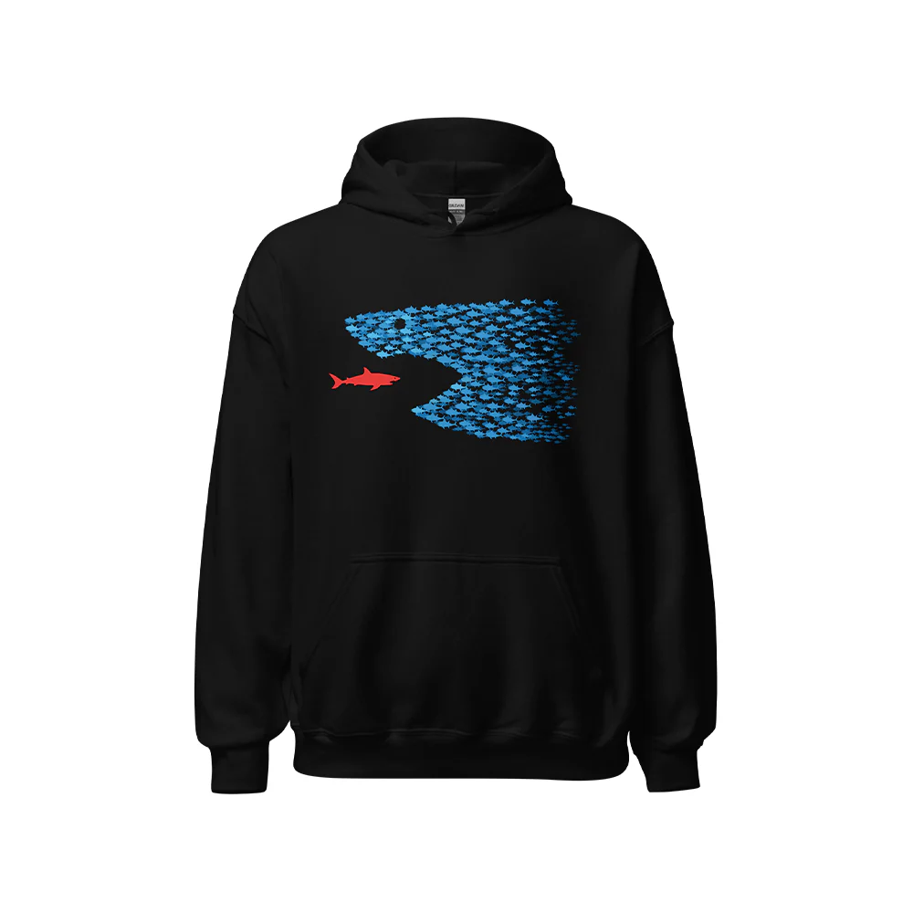 Kapuzenpullover „Hai“ - Image 2