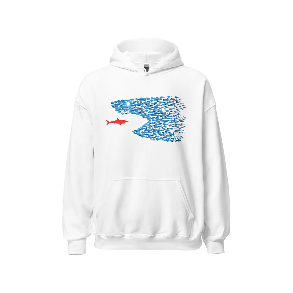 Kapuzenpullover „Hai“ - Image 3