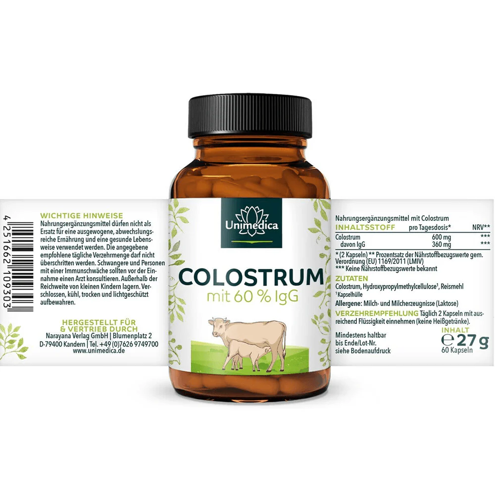 Kolostrum mit 60% IgG (Kapseln) - Image 3
