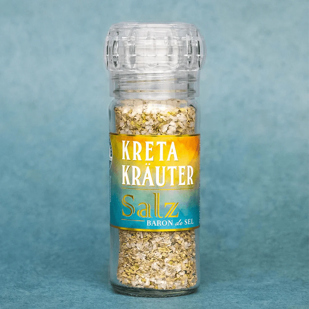 Kreta Kräuter Salz Keramikmühle (80g) - Image 3