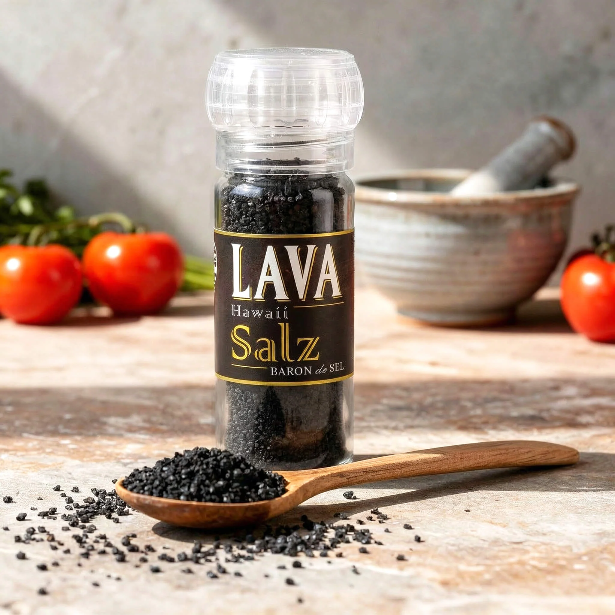 Lava Hawaii Salz Keramikmühle (110g) - Image 2