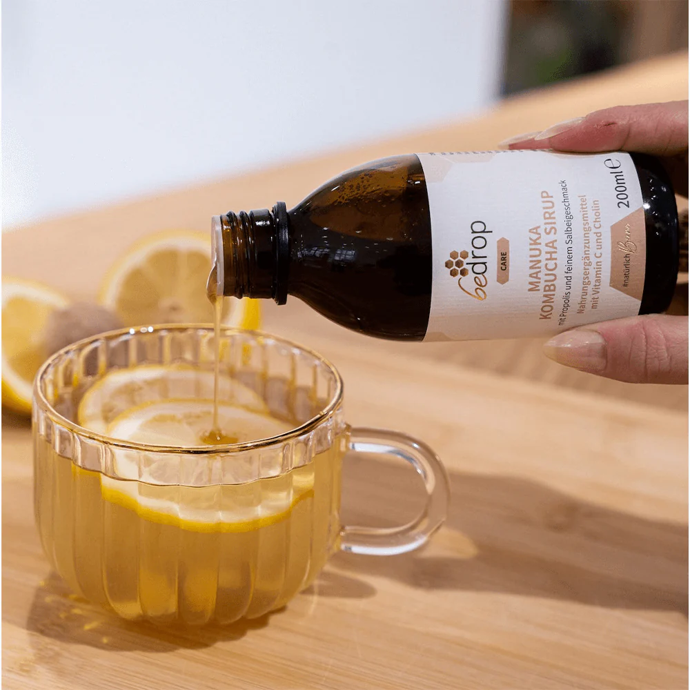 Manuka Kombucha Sirup mit Propolis und feinem Salbeigeschmack - Image 2