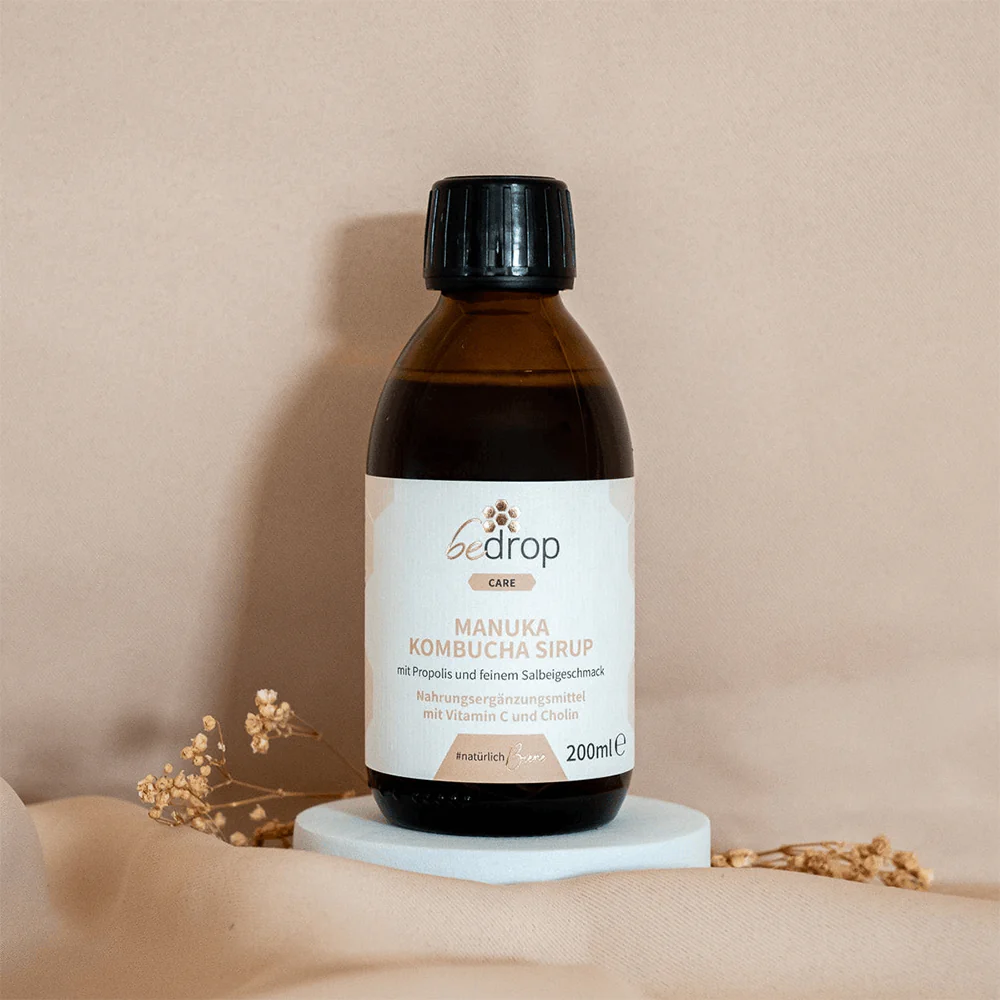 Manuka Kombucha Sirup mit Propolis und feinem Salbeigeschmack - Image 3