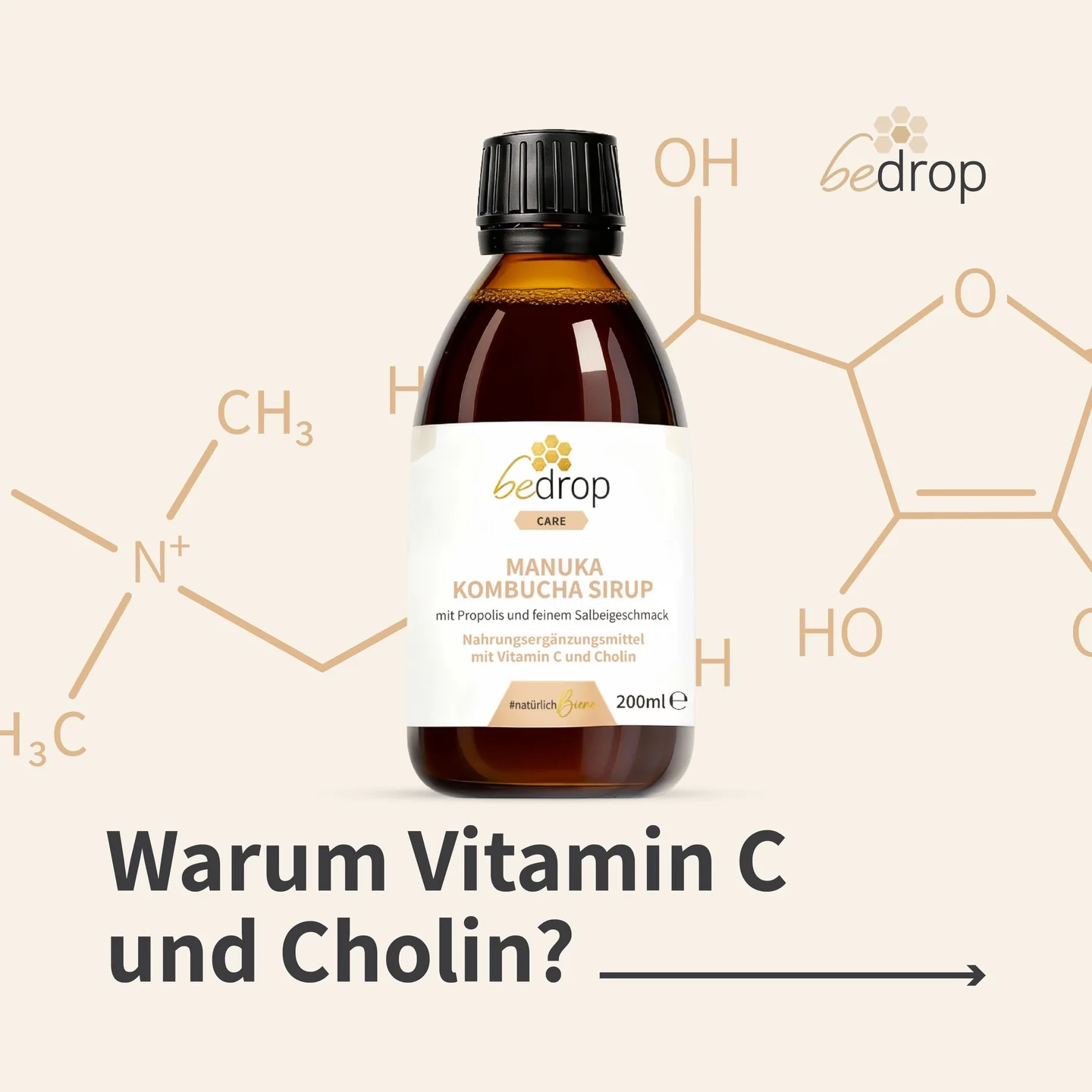 Manuka Kombucha Sirup mit Propolis und feinem Salbeigeschmack - Image 7
