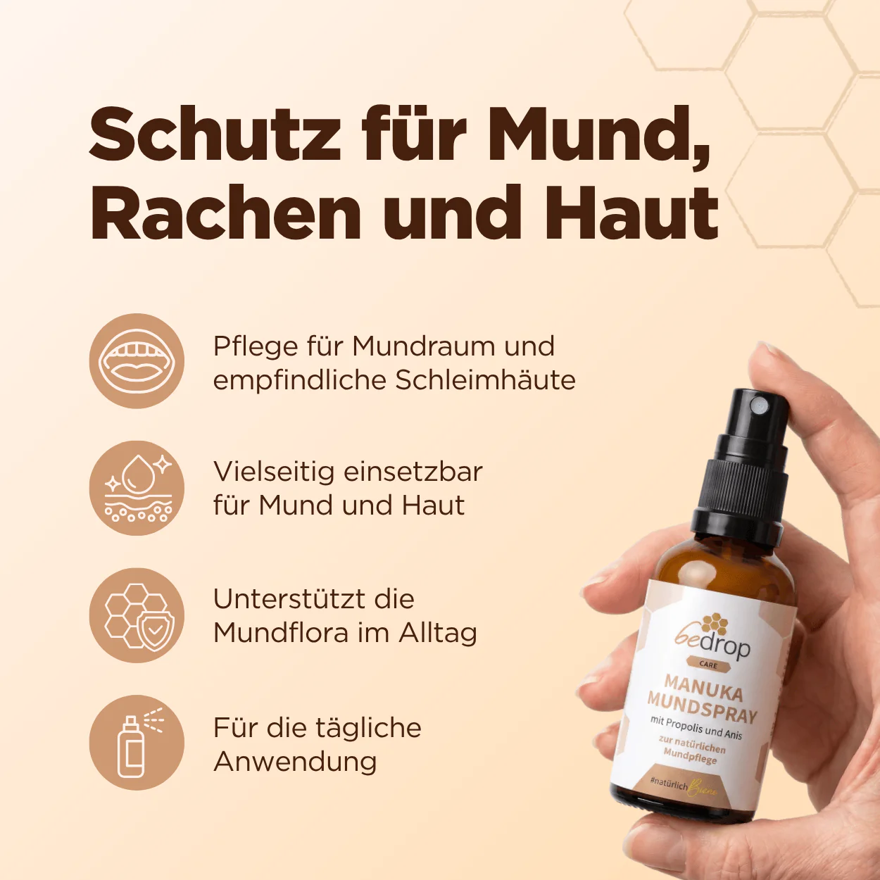 Manuka (Mund-) Spray mit Propolis und Anis (30ml) - Image 5