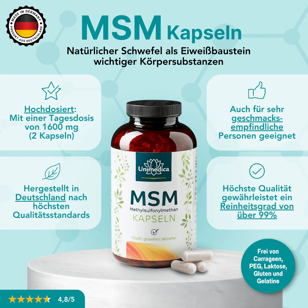 MSM Kapseln (365 Stück) - Image 3